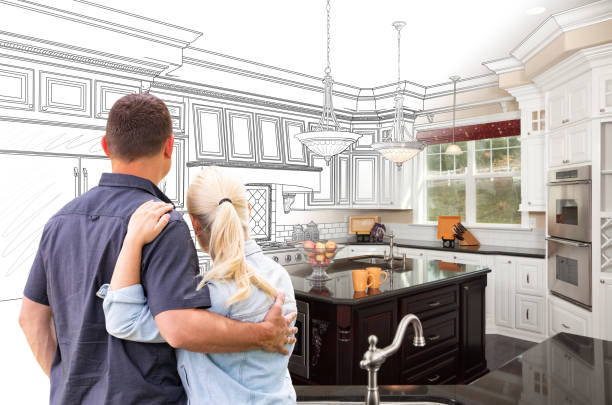 Professional Countertop Replacement technician working in Pipersville, PA